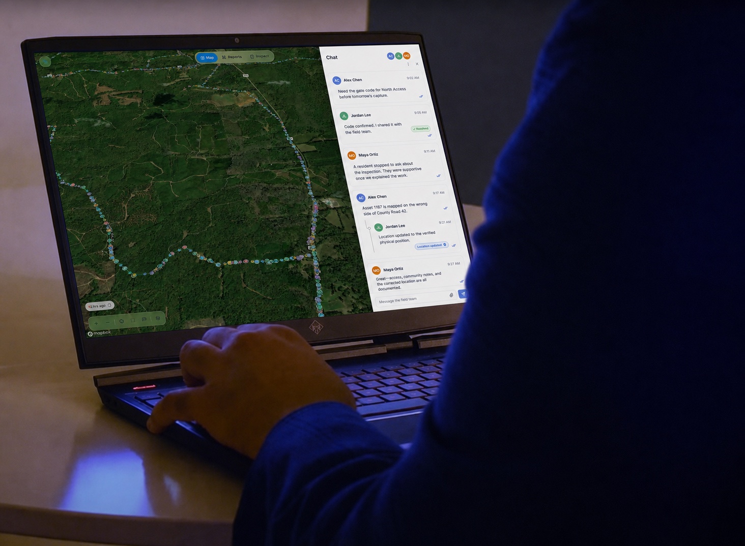 3D Site & Infrastructure Models in an infrastructure operating environment